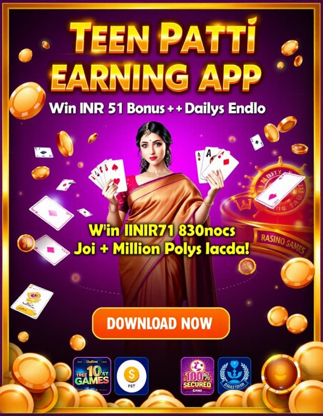 Teen Patti Earning App Banner